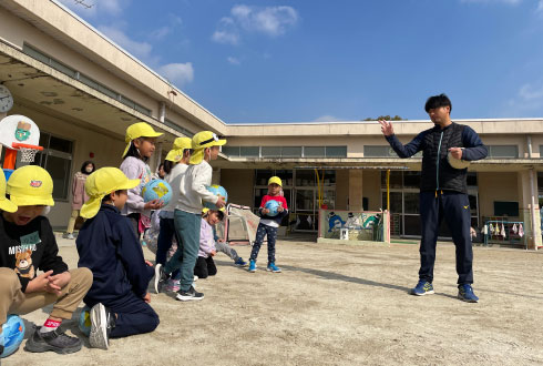 巡回指導の様子