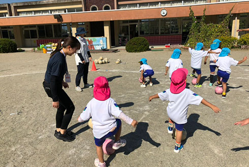 巡回指導の様子