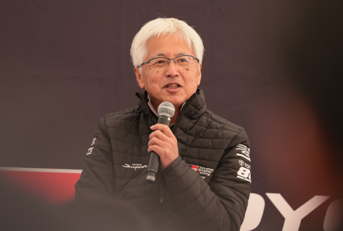 走行会の様子