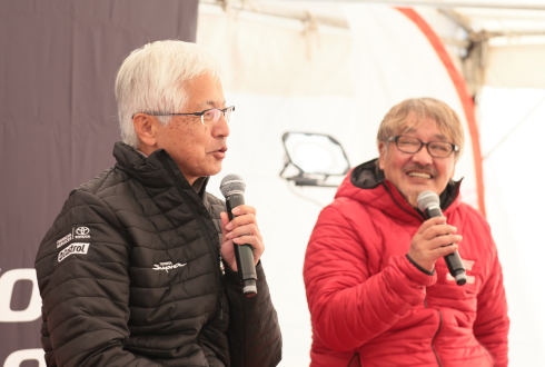 走行会の様子