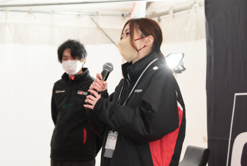 走行会の様子