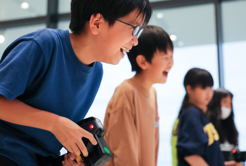 科学のびっくり箱!なぜなにレクチャーの様子