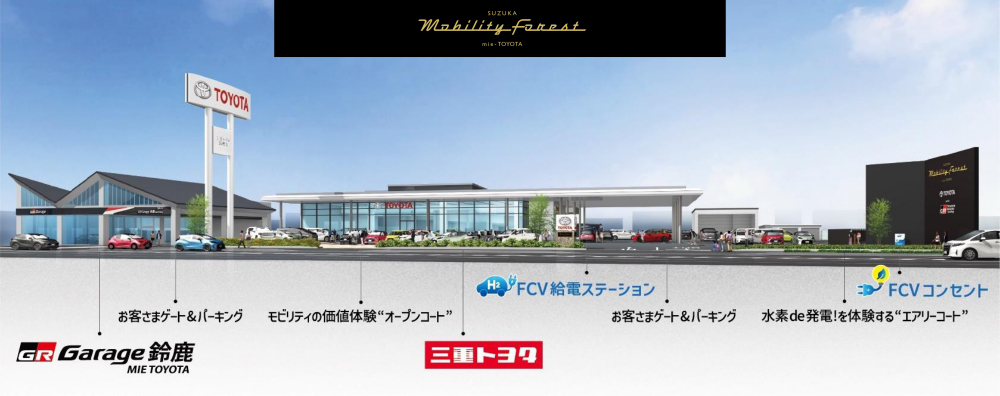 鈴鹿モビリティフォレストの様子