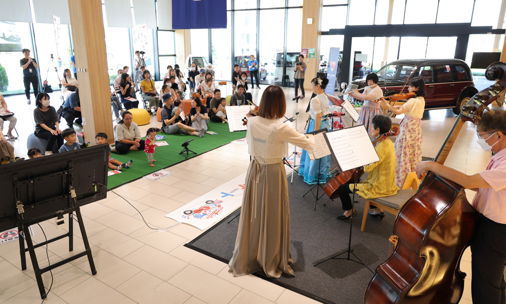 トヨタコミュニティコンサートの様子