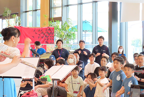 トヨタコミュニティコンサートの様子