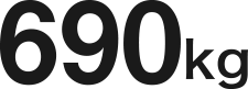 690kg