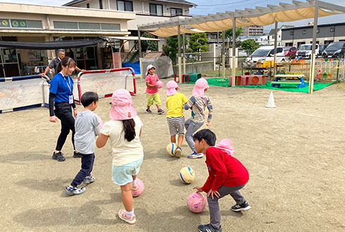 巡回指導の様子
