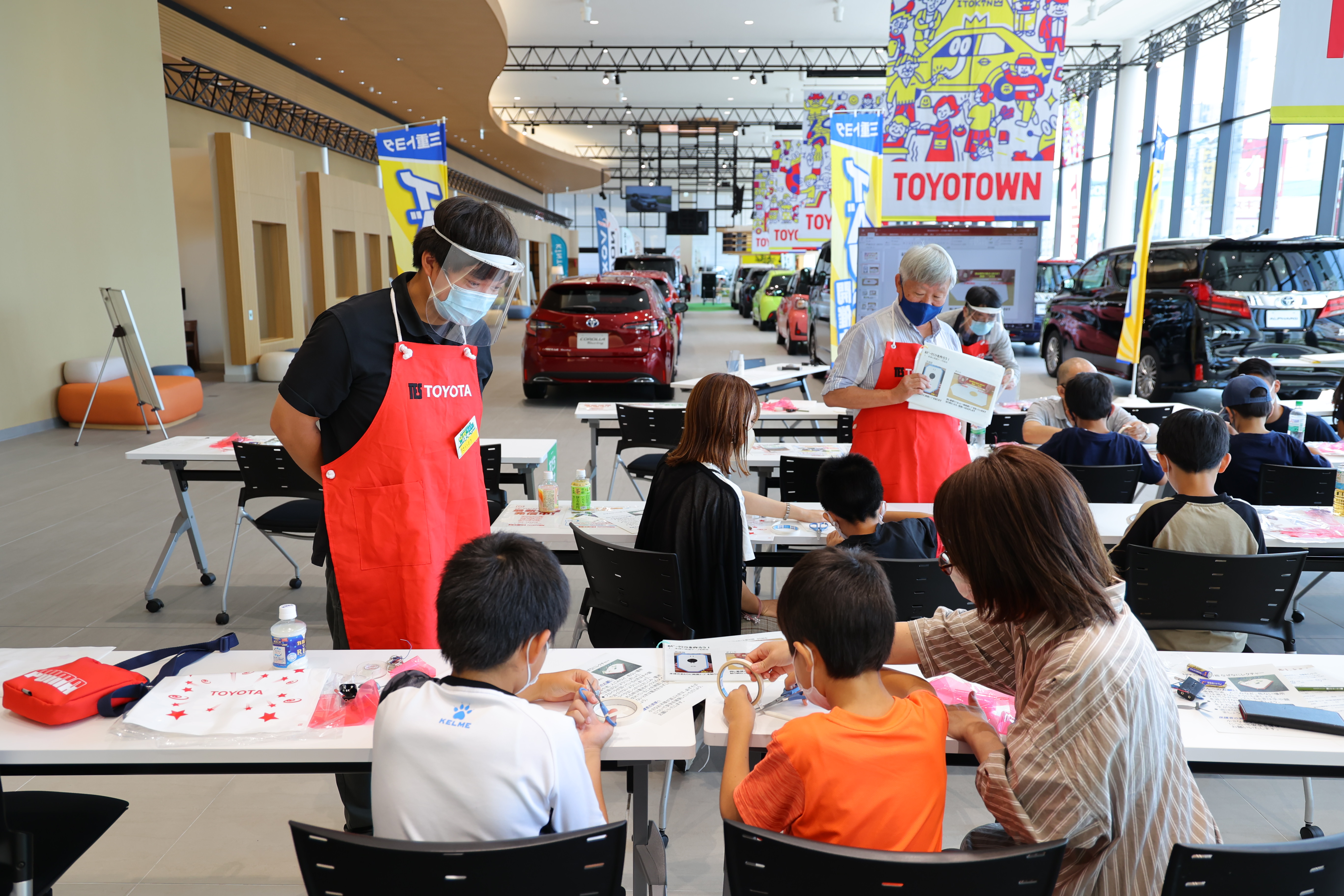 FCラジコン体験会風景
