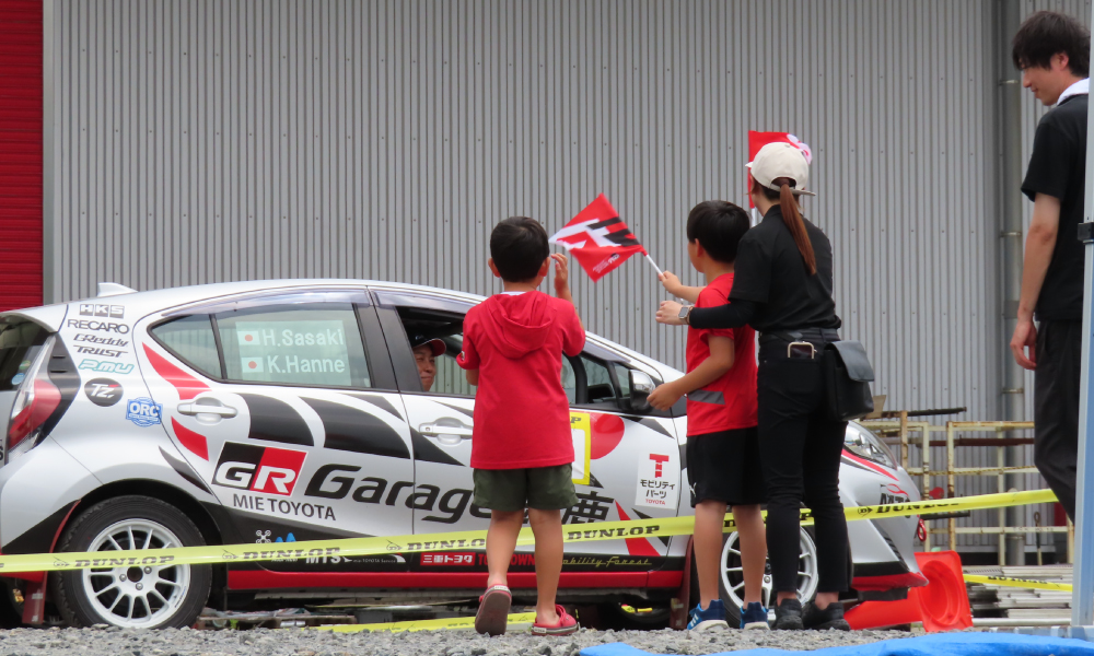 いなべ東近江ラリーの様子