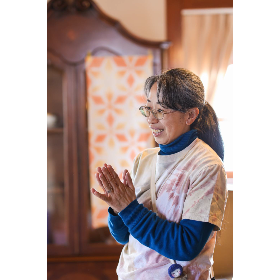 和菓子職人の須田 まゆ美（すだ まゆみ）さん