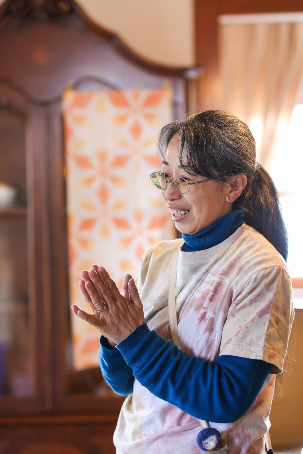 和菓子職人の須田 まゆ美（すだ まゆみ）さん