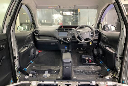 ラリーカー製作の様子