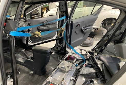 ラリーカー製作の様子