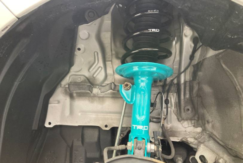 ラリーカー製作の様子