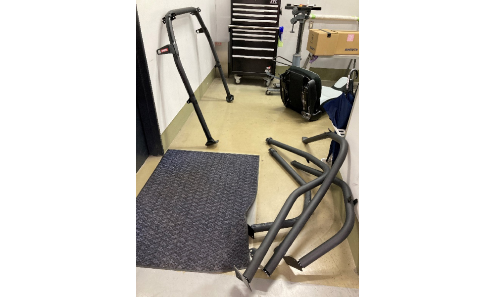 ラリーカー製作の様子