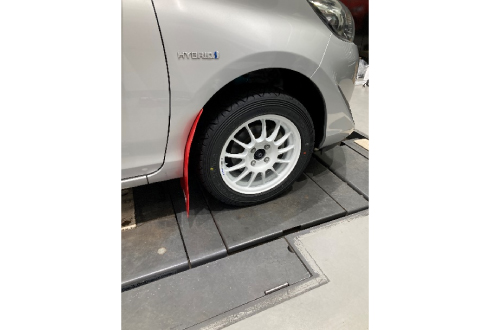 ラリーカー製作の様子