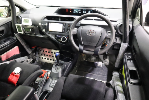 ラリーカー製作の様子