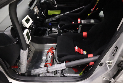 ラリーカー製作の様子