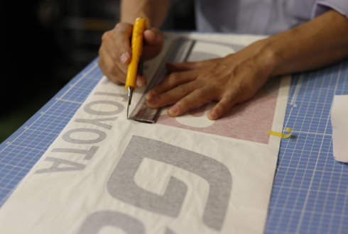 ラリーカー製作の様子